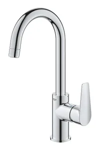 ברז ברבור באואדג' BAUEDGE כרום GROHE - גרואה 23760001 GROHE גרואה