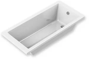 אמבטיה יוקרתית קיוביק כולל קונסטרוקציה 110-170/70 ס"מ MTI-CUBIC