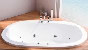 אמבטיה יוקרתית 180/110 ס"מ דגם MTI27