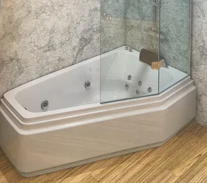 אמבטיה יוקרתית 160/100 ס"מ דגם MTI53