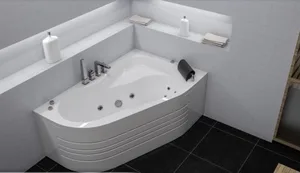 אמבטיה יוקרתית 160/100 ס"מ דגם MTI52