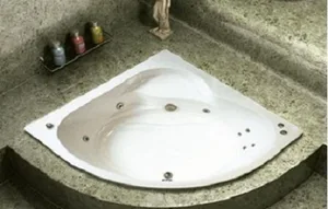 אמבטיה יוקרתית 145/145 ס"מ דגם MTI39