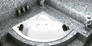 אמבטיה יוקרתית 130/130 ס"מ דגם MTI57