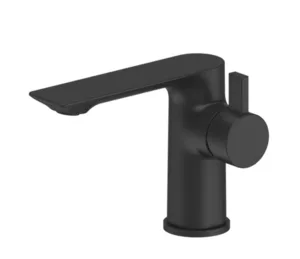 ברז אינטרפוץ 3 דרך להתקנה על האמבטיה שחור מט S-41 MTI