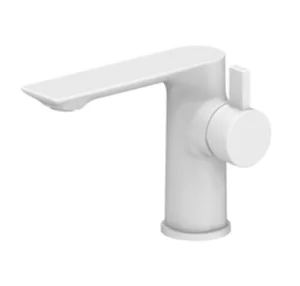 ברז אינטרפוץ 3 דרך להתקנה על האמבטיה לבן מט S-41 MTI