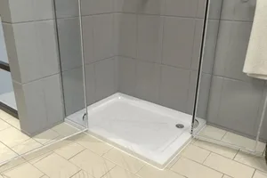 אגנית אקרילית קלאסית 75*100 ס"מ MTI204