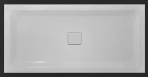 אגנית אקרילית מלבנית SLIM - סליים 75*120 ס"מ MTI221