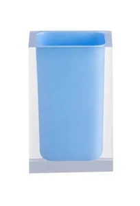 כוס למברשות שיניים סקוור - SQUARE תכלת SLB-103551 מלדן