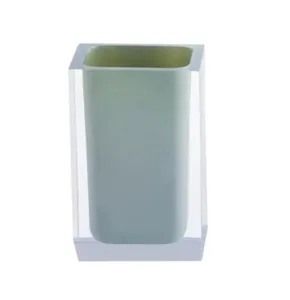 כוס למברשות שיניים סקוור - SQUARE ירוק מנטה SGR-701551 מלדן