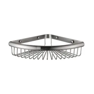 סבוניה רשת פינתית מהודרת ניקל מוברש ניתן בקידוח/ בהדבקה דגם ספא SB616ST מלדן