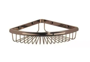 סבוניה רשת פינתית מהודרת רוז גולד ניתנת בקידוח/ בהדבקה דגם ספא SB616ROS מלדן