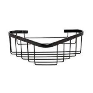 סבוניה רשת פינתית בודדת שחור מט דגם ספא SNB2020BK מלדן