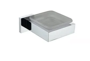 סבוניה תלויה ניקל מוברש ניתן בקידוח/ בהדבקה דגם אפולו 030159ST מלדן