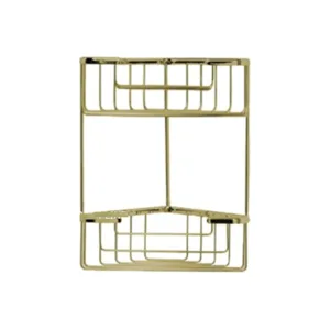 סבוניה רשת פינתית כפולה זהב מט דגם עדן SNB2038PG מלדן