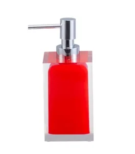 דיספנסר לסבון סקוור - SQUARE אדום SRD-104550 מלדן