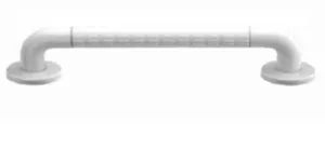 ידית אחיזה 30 ס"מ ציפוי ABS לבן דגם עדן ABS30W מלדן