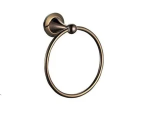 טבעת למגבת רוז גולד ניתן בקידוח/ בהדבקה דגם מונקו 80360ROS מלדן