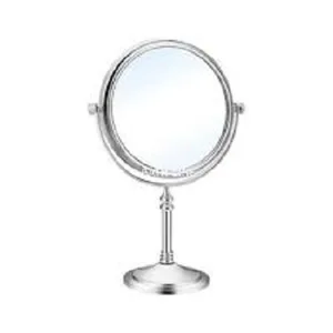 מראה עומדת פי 5 ניקל מוברש ניתן בקידוח/ בהדבקה דגם מונקו MR728ST מלדן