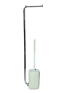 מעמד רצפתי לנייר + מברשת אסלה ירוק מנטה CGR-200115 מלדן