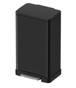 פח 50 ליטר JAVA טריקה שקטה שחור 8858BK מלדן