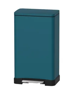 פח אשפה למטבח 30 ליטר JAVA טריקה שקטה כחול נייבי 8858LB מלדן