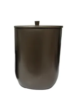 פח אשפה 5 ליטר קלאסיק - CLASSIC שחור מלדן