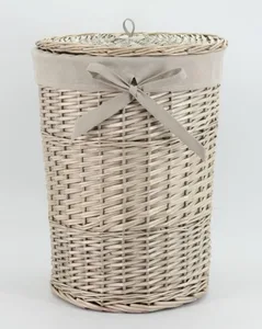 שני סל כביסה קש עגולים TA240103 מלדן