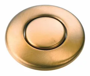 כפתור הפעלה לטוחן אשפה ברונזה מוברש 73274L ISE