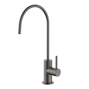 ברז מערכת מים COLD קר בלבד ומטוהר שחור פחם ND-50005-GM ISE