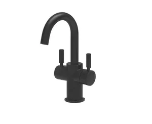 ברז מערכת מים HERO חם קר ומטוהר שחור מט 146883 ISE