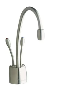 ברז מערכת מים חם קר ומטוהר נירוסטה מוברש 44318B ISE