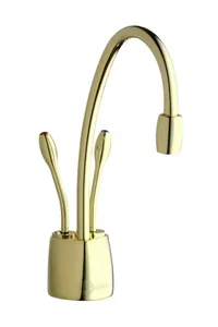 ברז מים חמים קרים ומטוהרים + ברז סודה זהב צרפתי 44252H ISE