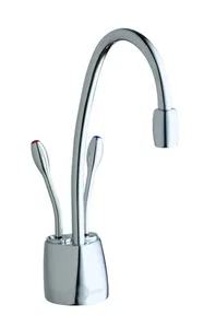 ברז מים חמים קרים ומטוהרים + ברז סודה כרום 44318 ISE