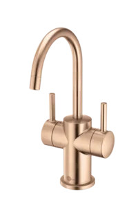 ברז מים חמים קרים ומטוהרים + ברז סודה ברונזה מוברש 45394AK ISE