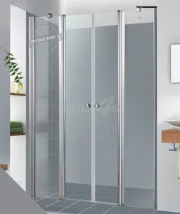 מקלחון חזית 2 קבועים+2 דלתות ROLL - רול