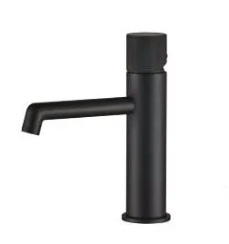 ברז אמבט נמוך MAN שחור מט