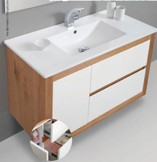 ארון אמבטיה תלוי נטורל וויט