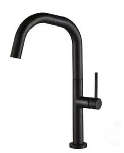 ברז אמבט TWIST שחור מט