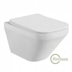 אסלת רימלס לבנה דגם טייפון TYPHOON