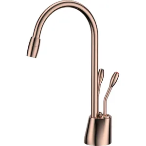 ברז מערכת מים חמים-קרים מילוס MILOS רוז גולד