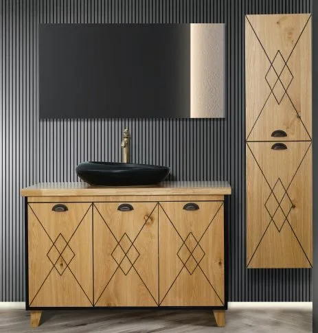 ארון אמבטיה מונח טנריף 120 ס"מ