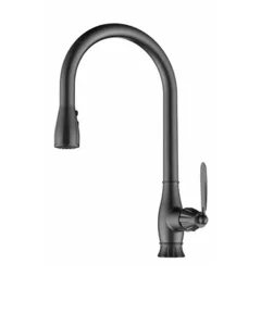 ברז מטבח נשלף 2 מצבי זרימה אפור גרפיט 1092GR סיוון אופיר