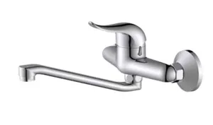 ברז קיר למטבח ניקל מבריק 2306L סיוון אופיר