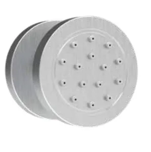 ג'ט עגול מתכוונן 5 ס"מ ניקל מוברש 386CB סיוון אופיר