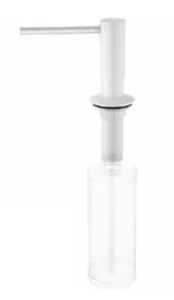 דיספנסר / סבוניה מודרני לכיור מטבח לבן מט 5600MW סיוון אופיר