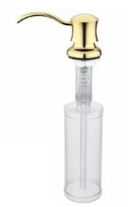 דיספנסר / סבוניה ענתיק לכיור מטבח זהב מבריק 5500G סיוון אופיר