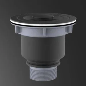 ונטיל לכיור מטבח שחור מט 787B סיוון אופיר