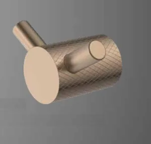 מתלה מגבת פנים כפול רוז גולד מט 4519RG סיוון אופיר