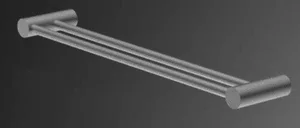 מתלה מגבת כפול אפור גרפיט 4517GR סיוון אופיר