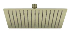 ראש טוש מרובע למקלחת 30 ס"מ זהב מט 113YB סיוון אופיר